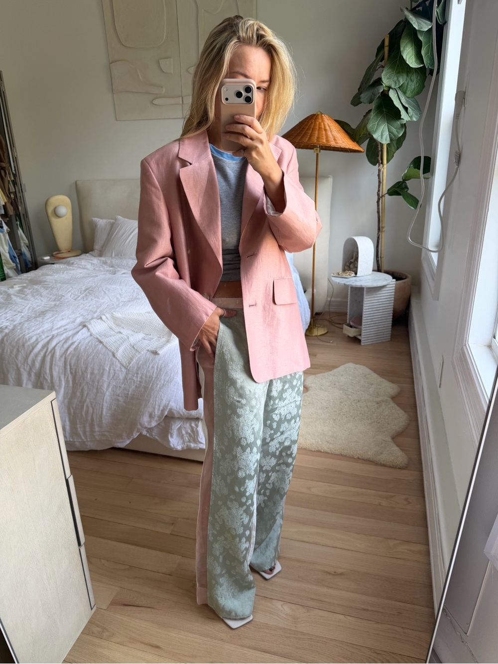 Zara Limited edition Jaccard Pants Size Médium
